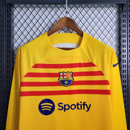 Barca 2023 L/S Fourth Away Shirt