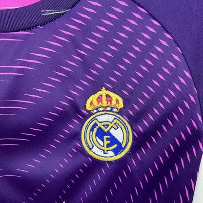 Real Madrid 2025 Goalkeeper Purple Jersey