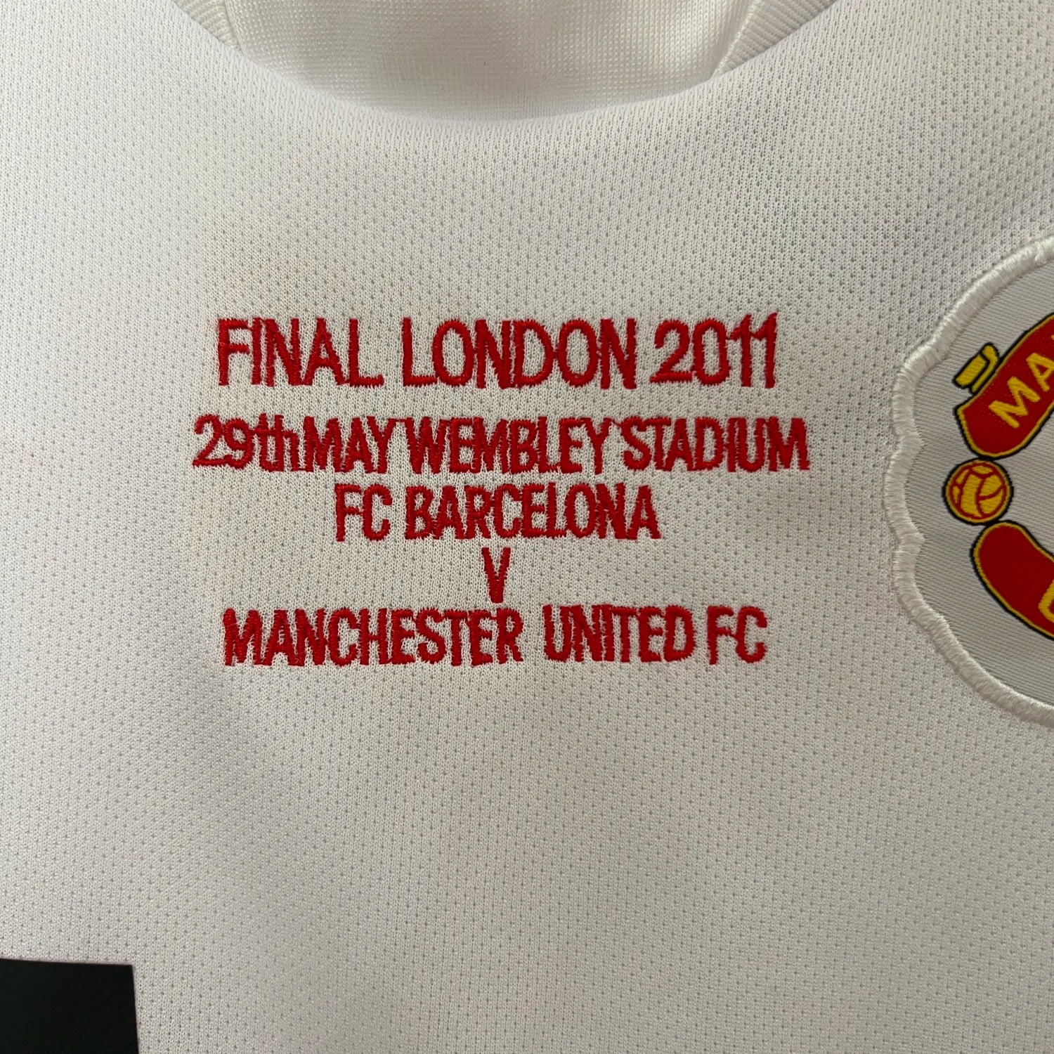 Manchester United 2010 Champions League Away jersey