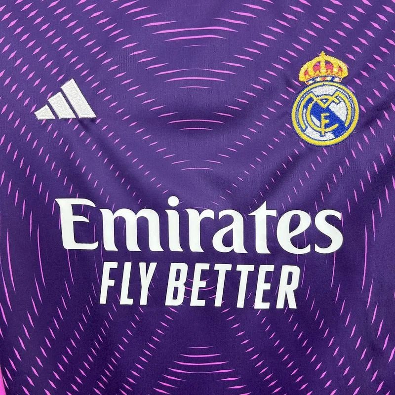 Real Madrid 2025 Goalkeeper Purple Jersey