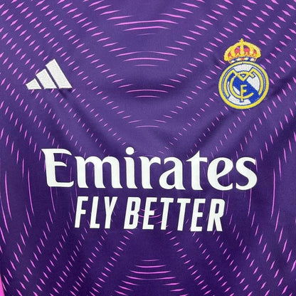Real Madrid 2025 Goalkeeper Purple Jersey