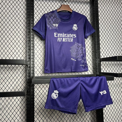 Real Madrid 2024 Y3 Forth Rose Special  Purple Jersey