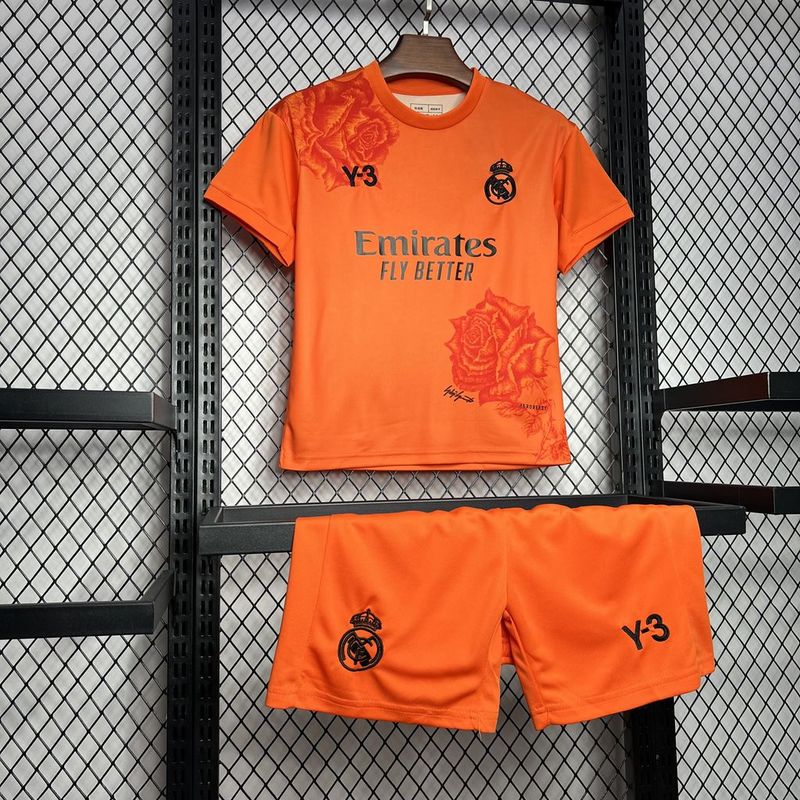 Real Madrid 2023 Fourth Authentic Orange Jersey