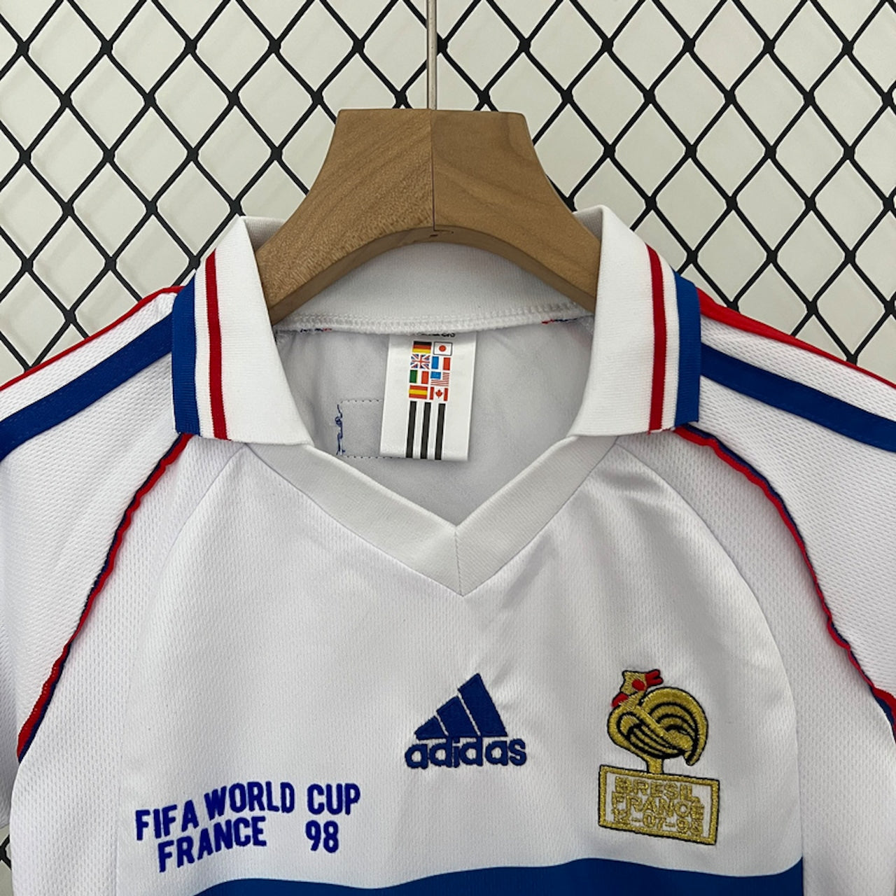 France 1998 away  jersey
