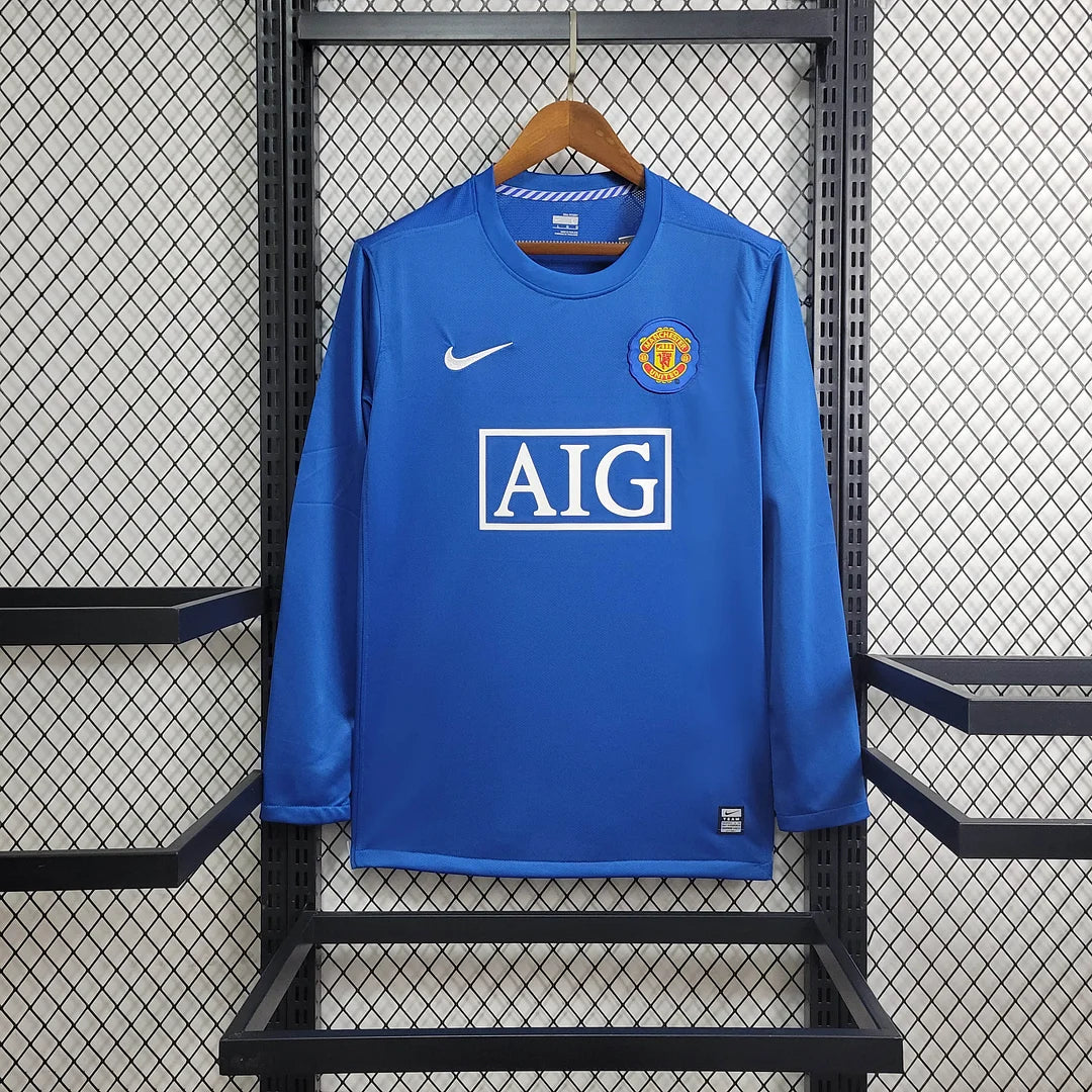 Man United 2008 L/S Away Shirt