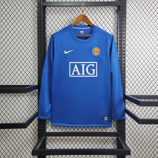 Man United 2008 L/S Away Shirt
