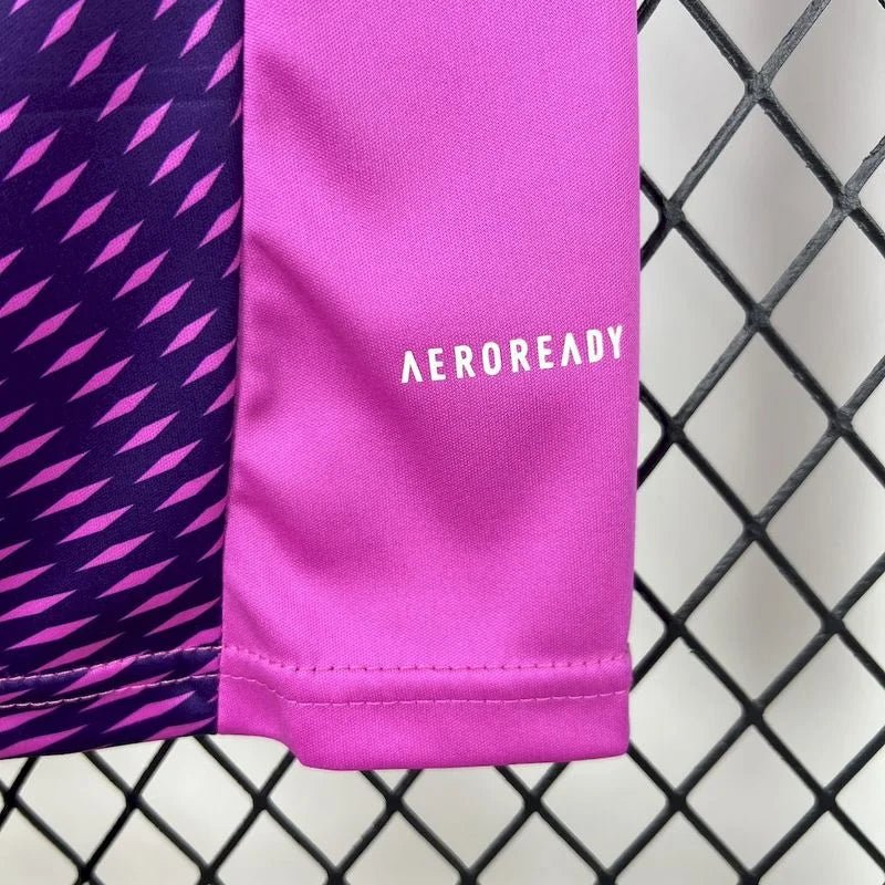 Real Madrid 2025 Goalkeeper Purple Jersey