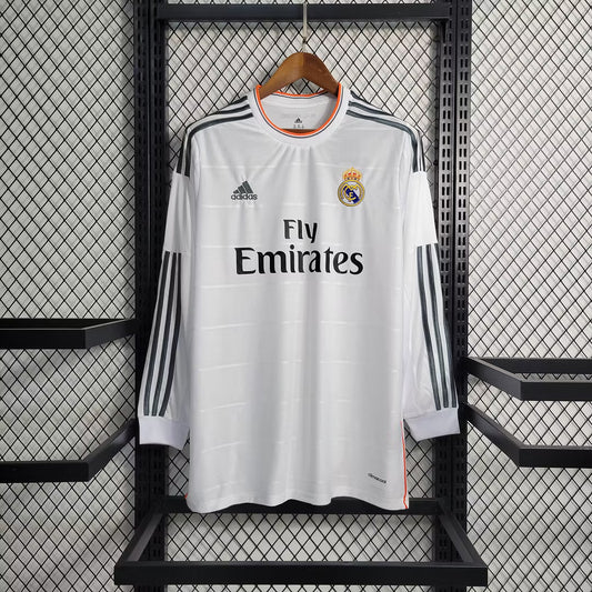 Real Madrid 2013 L/S Home Jersey