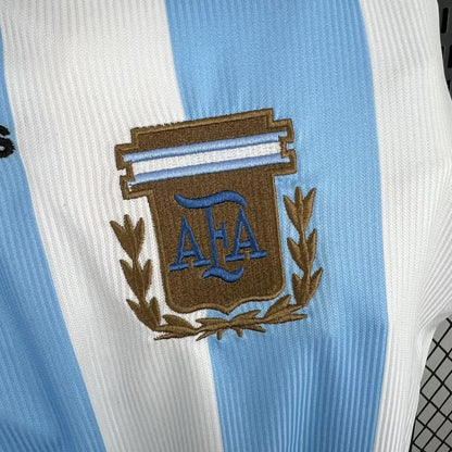 Argentina 1998 L/S Home Shirt