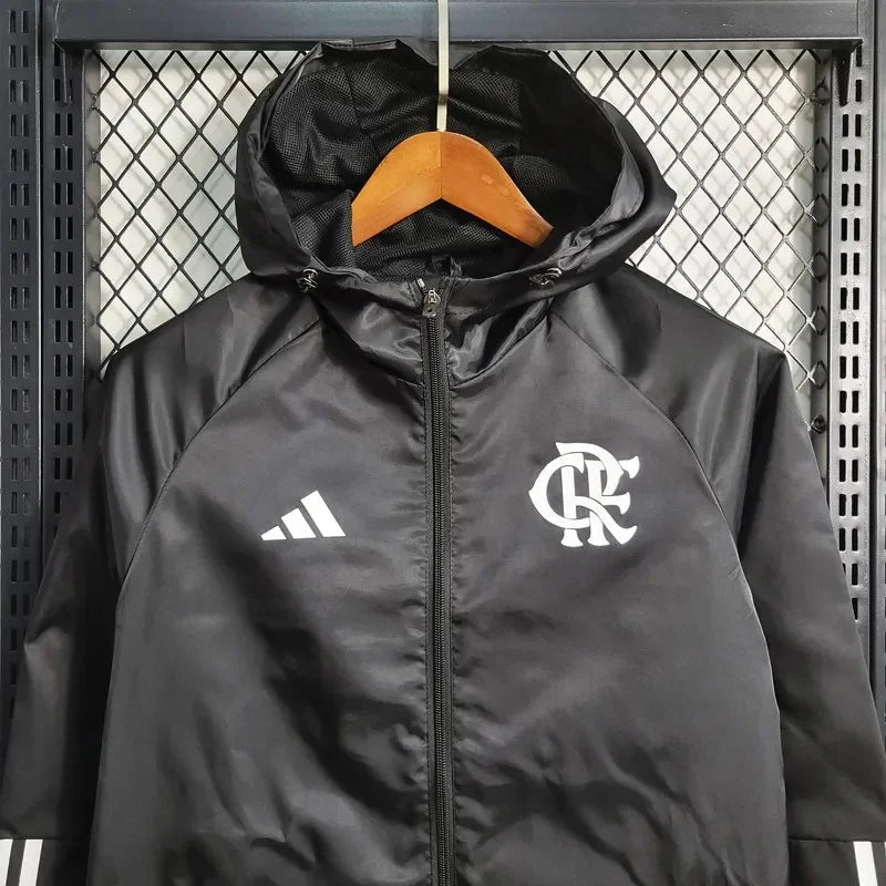 Flamengo 2023 Windbreaker Black