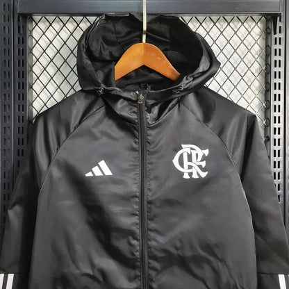 Flamengo 2023 Windbreaker Black
