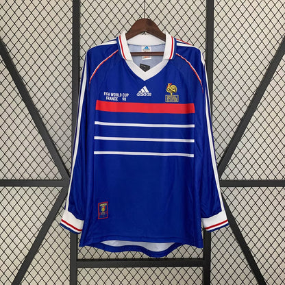 France 1998 L/S Home Shirt