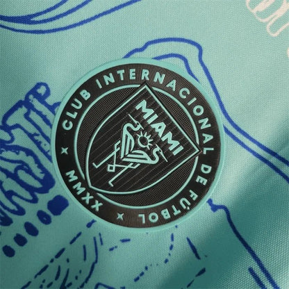 Inter Miami 2023 Training Wear blue Shirt
