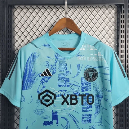 Inter Miami 2023 Training Wear blue Shirt