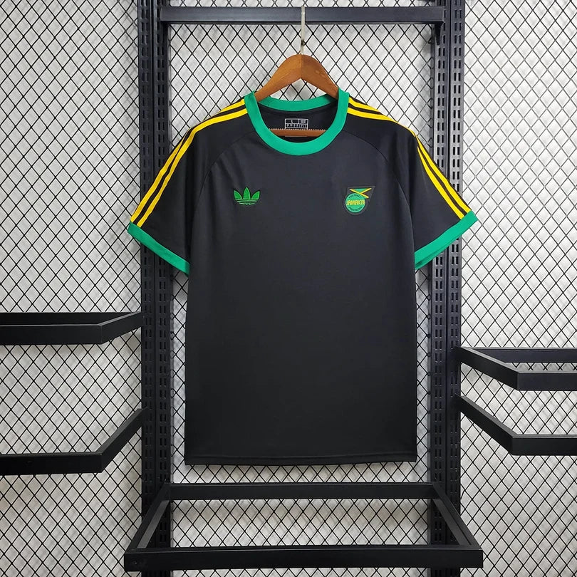 Jamaica 2024 Training Wear Black Shirt