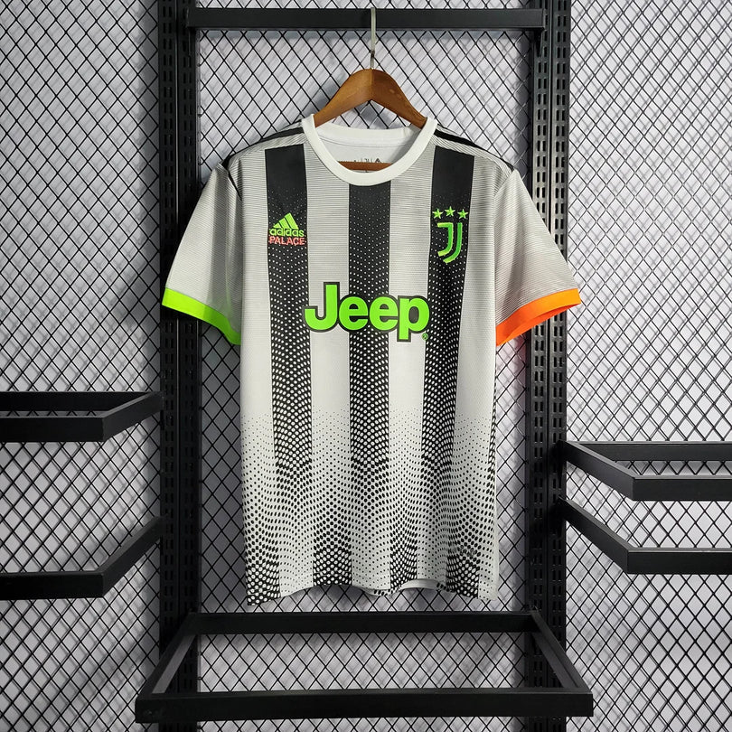Juventus 2019 Black and White Stripes Shirt
