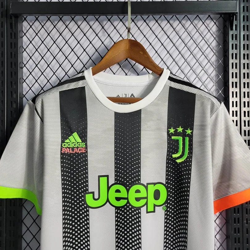 Juventus 2019 Black and White Stripes Shirt
