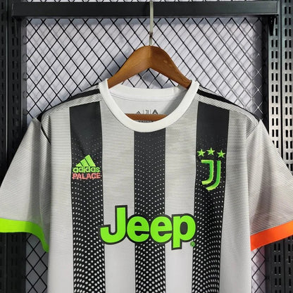Juventus 2019 Black and White Stripes Shirt