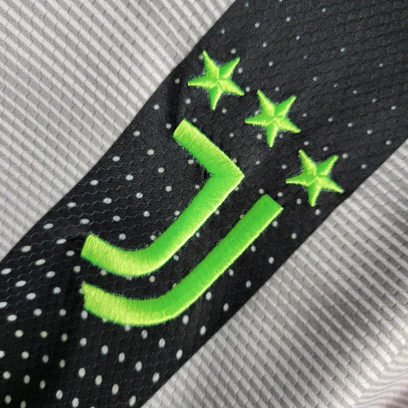 Juventus 2019 Black and White Stripes Shirt