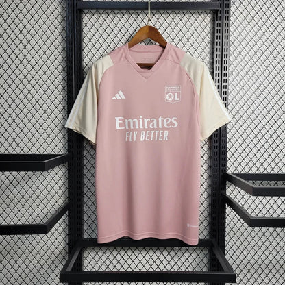 Lyon 2023 Training Wear Pink Shirt