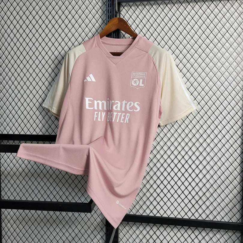 Lyon 2023 Training Wear Pink Shirt