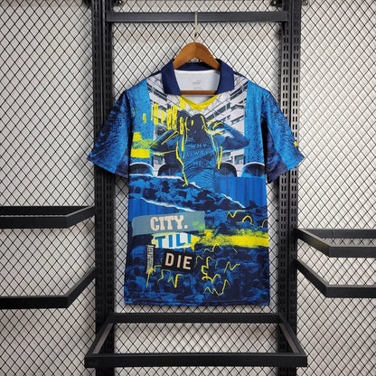 Man City 2025 "Why Always Me" Special Shirt