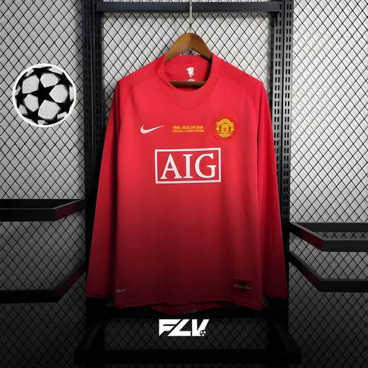 Man United 07/08 Home Shirt - UCL Final