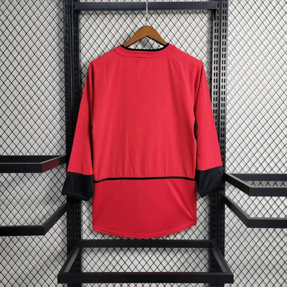 Manchester United 2002 L/S Home Shirt