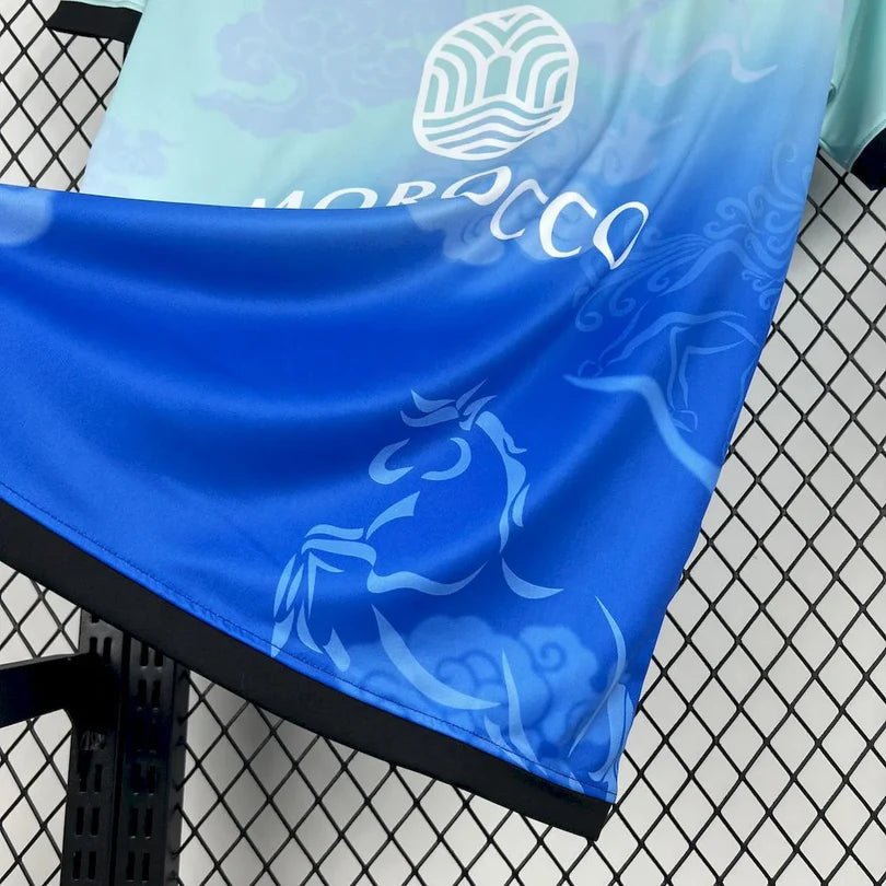 Morocco 2026 Special Atlas Blue Shirt