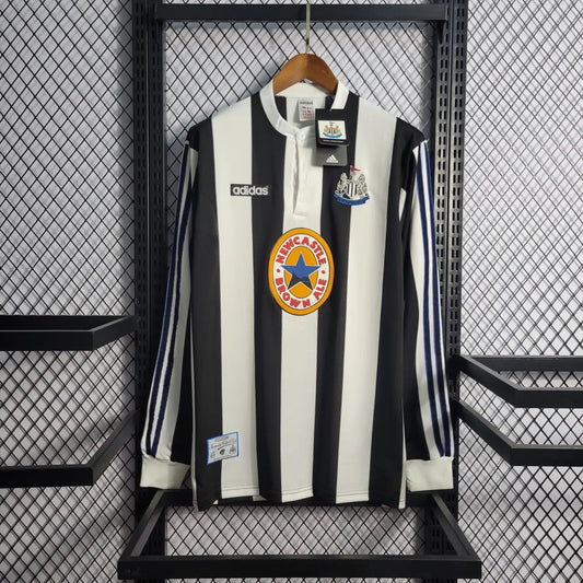 Newcastle 1995 thuisshirt met lange mouwen