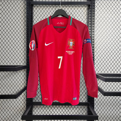 Portugal 16/17 Home Shirt - Euro Final