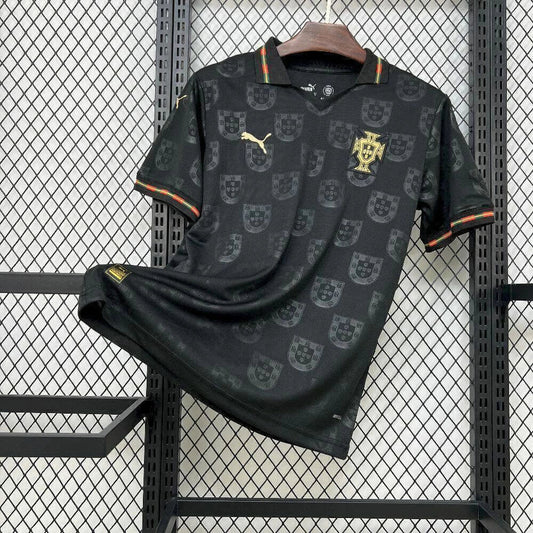 Portugal 2025 Eusébio Black Special Shirt