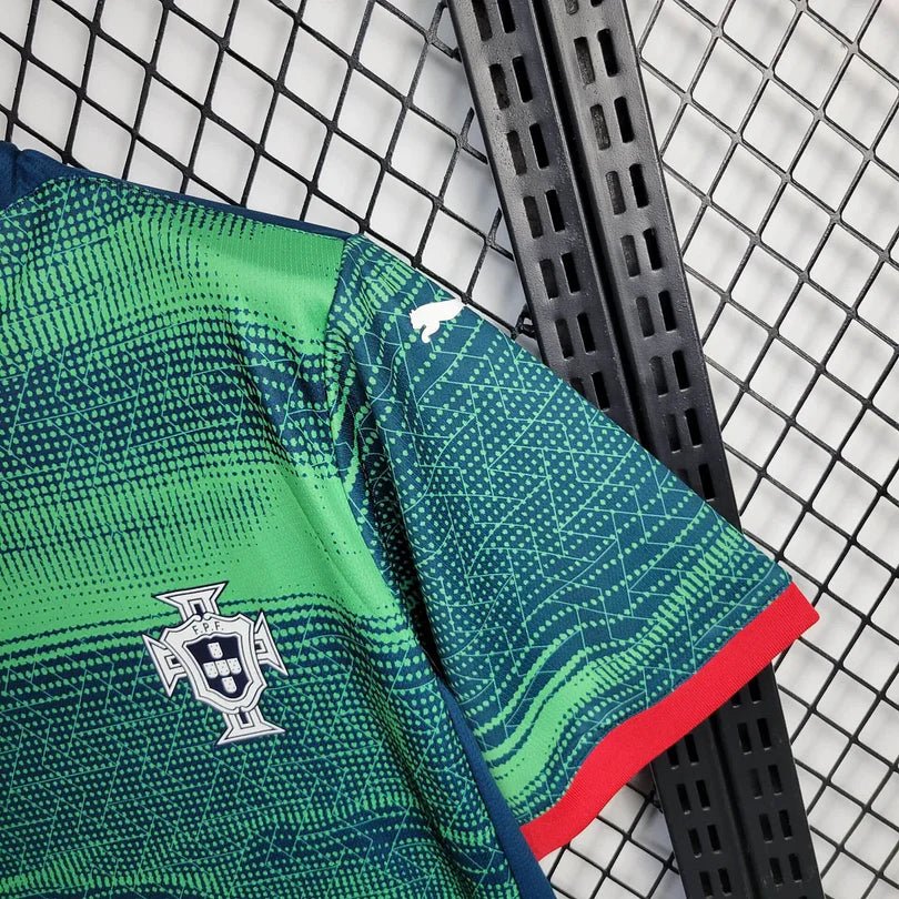 Portugal 2025 Training Wear Green Shirt