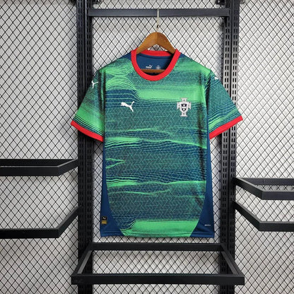 Portugal 2025 Training Wear Green Shirt