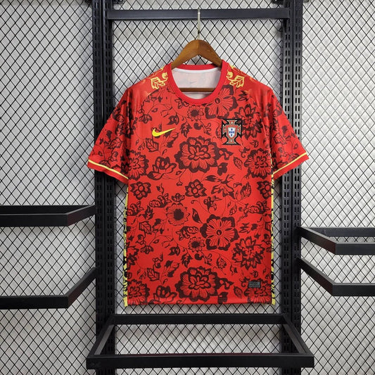 Portugal 24/25 Special Red Flowers Shirt