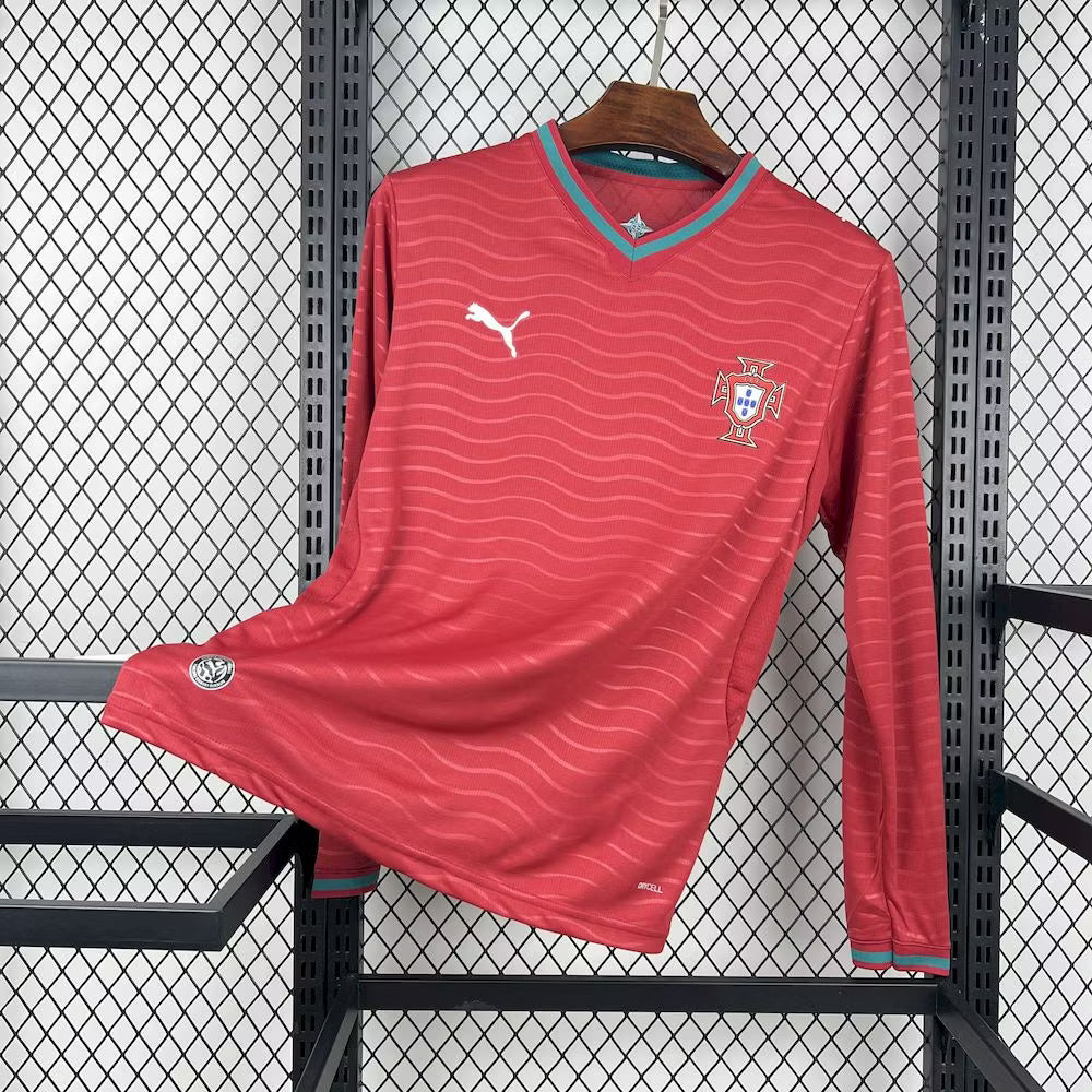 Portugal World Cup 2026 L/S Home Shirt