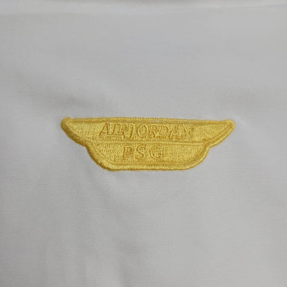 PSG 2025 Air Jordan Jacket White Windbreaker