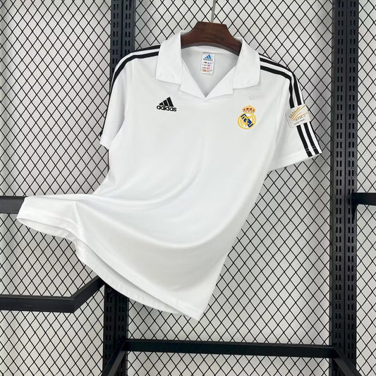 Real Madrid 2001 Home Jersey