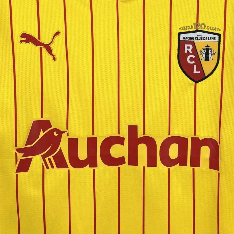 RC Lens 2025 Home Shirt