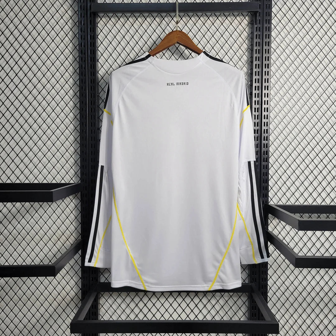 Real Madrid 09/10 Long Sleeve Home Shirt