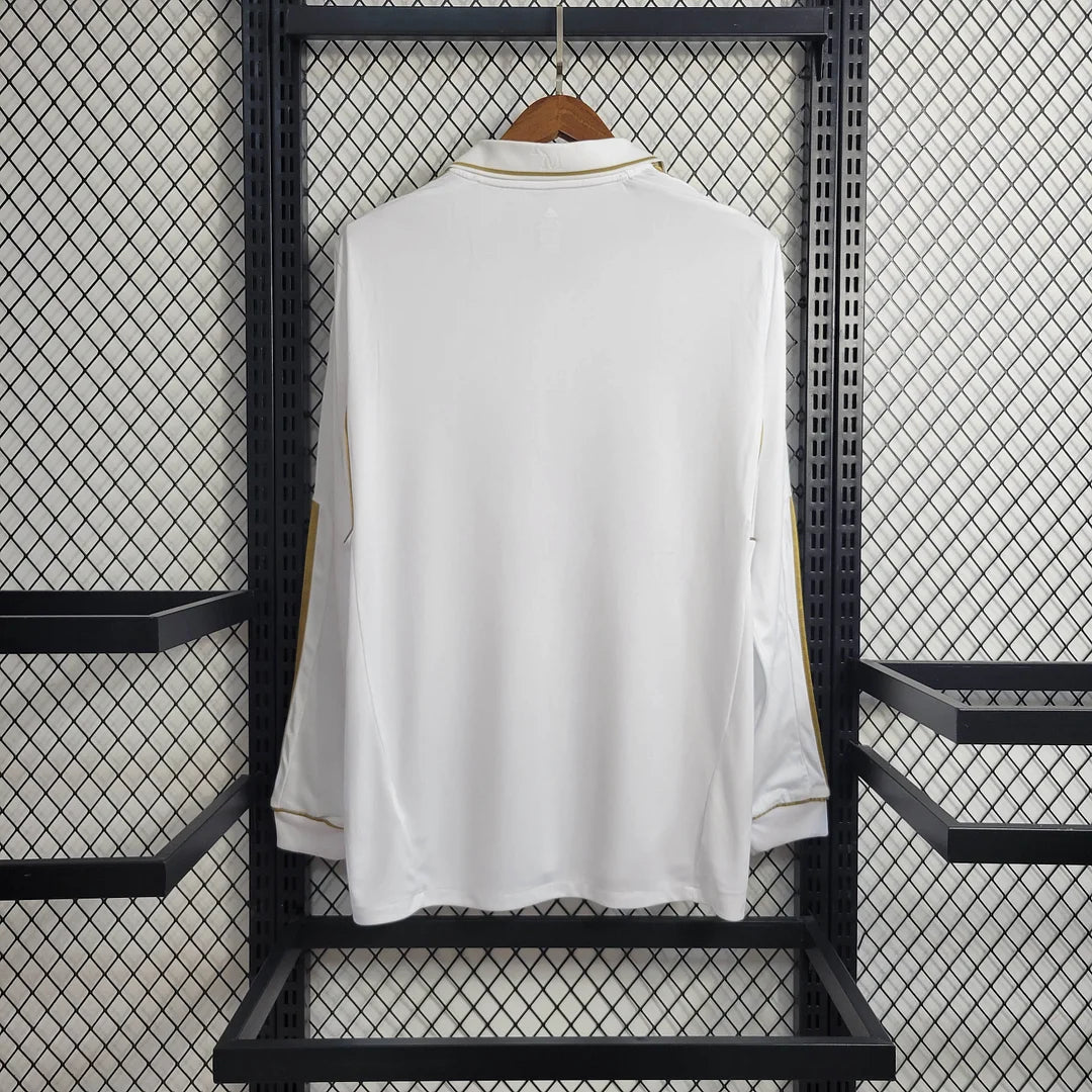 Real Madrid 11/12 L/S Home Shirt