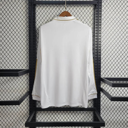 Real Madrid 11/12 L/S Home Shirt