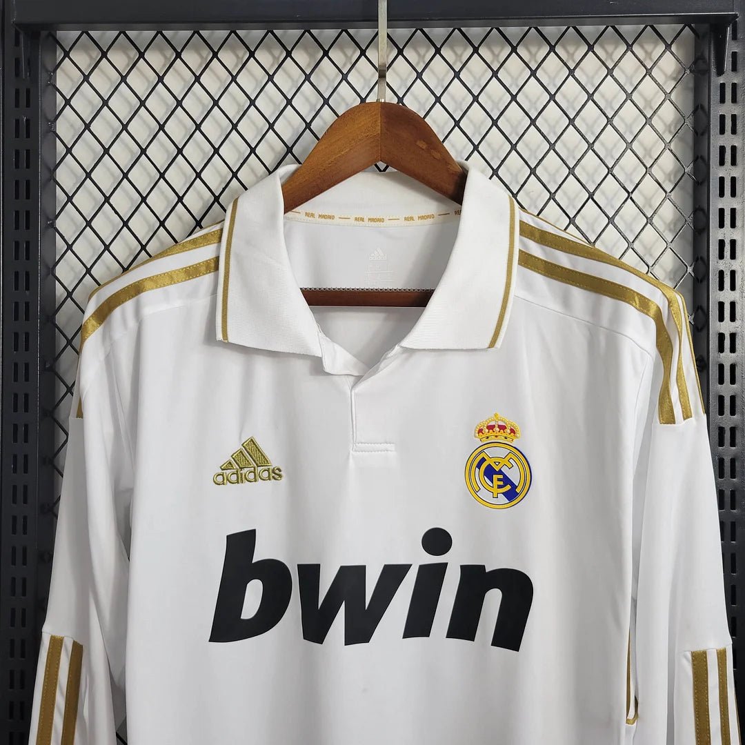Real Madrid 11/12 L/S Home Shirt