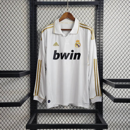 Real Madrid 11/12 L/S Home Shirt