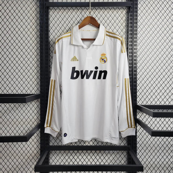 Real Madrid 2011 L/S Home Shirt