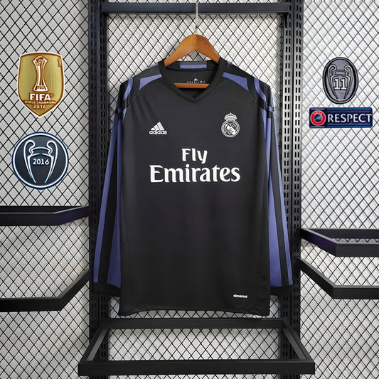 Real Madrid 16/17 L/S Third Shirt