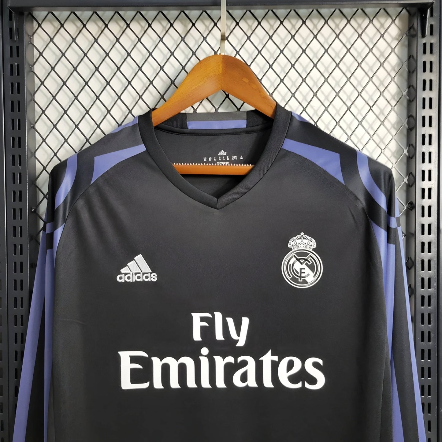 Real Madrid 16/17 L/S Third Shirt