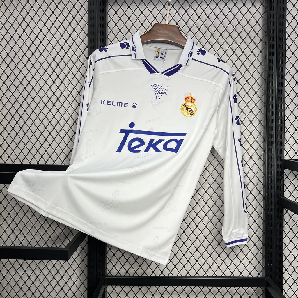 Real Madrid 1994 L/S Home Shirt