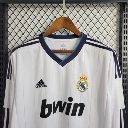 Real Madrid 2012 L/S Home Shirt
