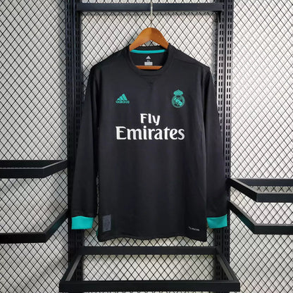 Real Madrid 2017 L/S Away Shirt